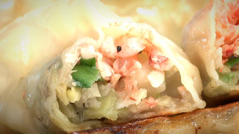 さくらエビ餃子