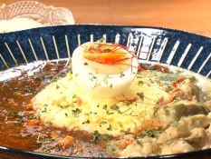 スパイスカレー2種あいがけ