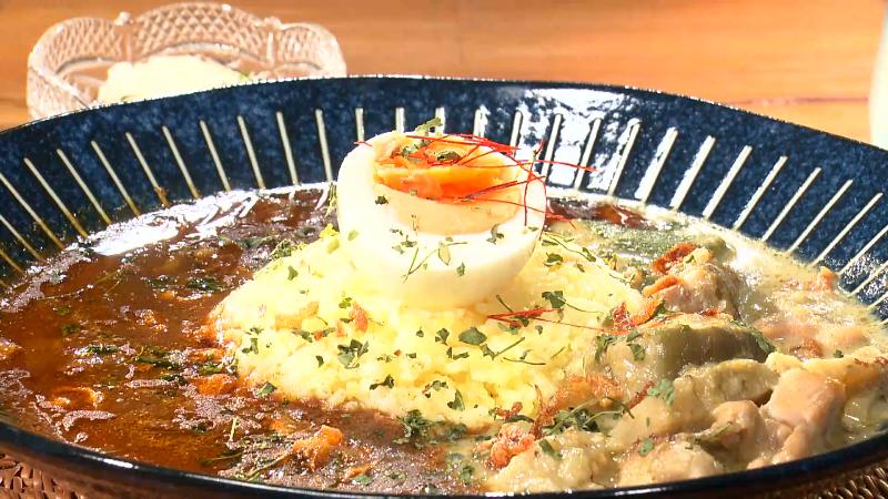 スパイスカレー2種あいがけ