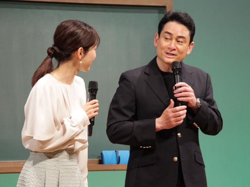 講演する野口健さん