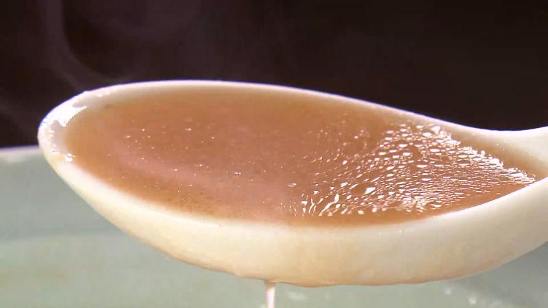 ネギラーメンのスープ