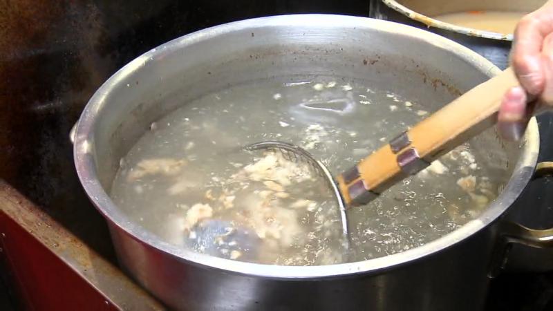 丁寧なスープ作り