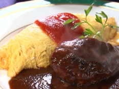 オムライス＆ハンバーグ