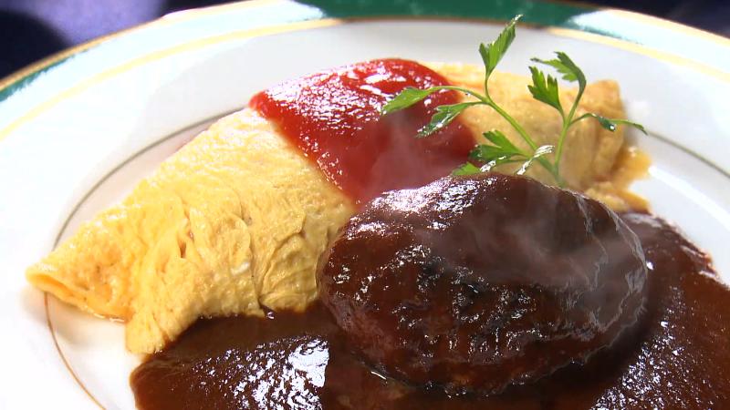 オムライス＆ハンバーグ