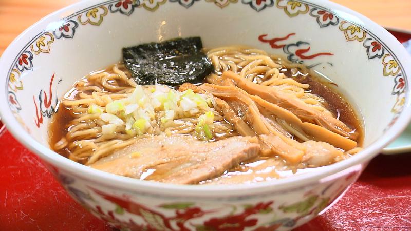 サバのだしが入ったラーメン