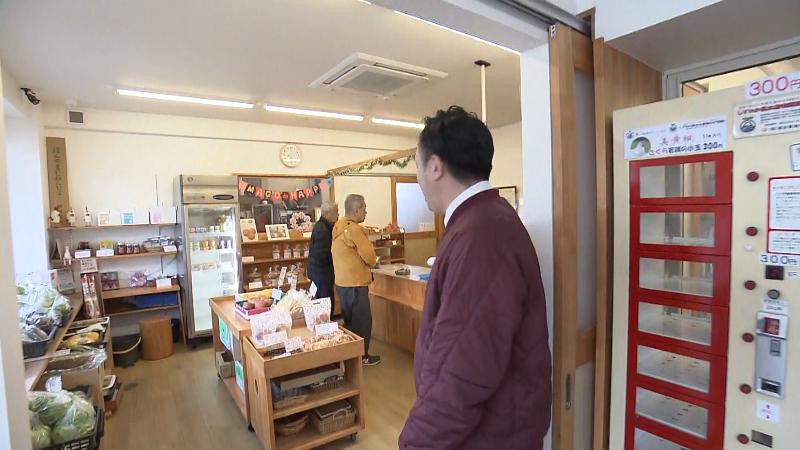 朝いちの店内　たまごでしあわせ