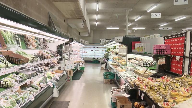 スーパーおさだ　売り場