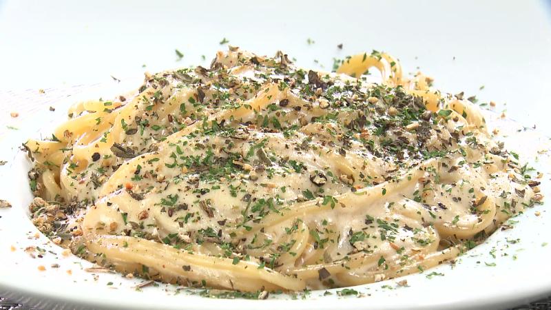 焦がしアンチョビ生姜クリーム