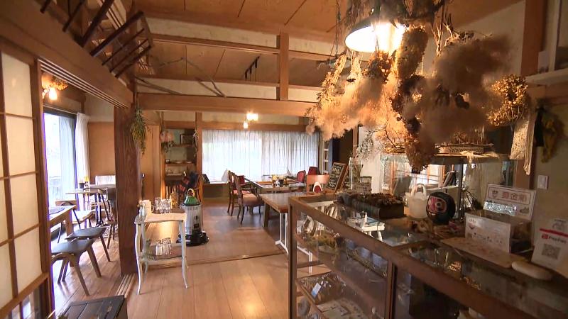 ポーズカフェの店内