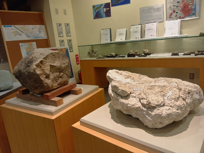 ジオテラスの展示物
