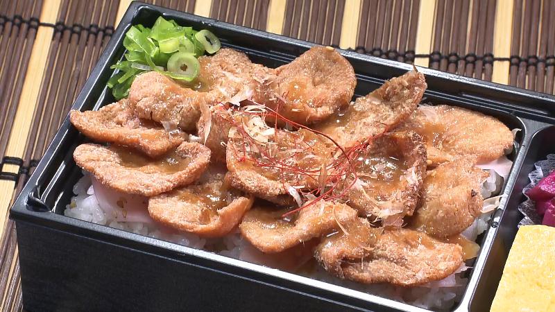 なっと肉の弁当