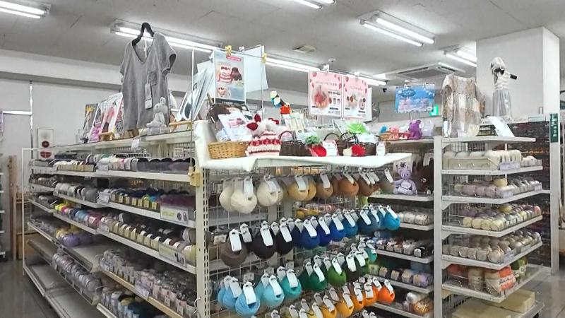 クラフトハートトーカイの編み物コーナー