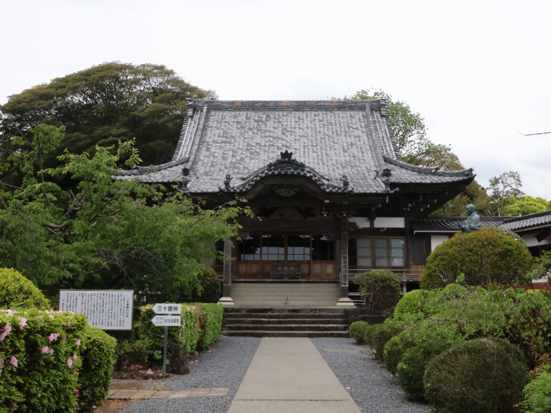 蓮着寺の本堂