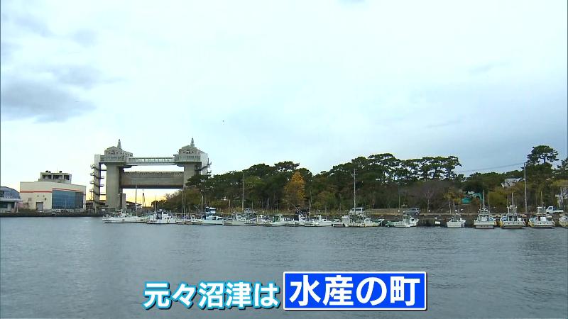 沼津港の水門「びゅうお」