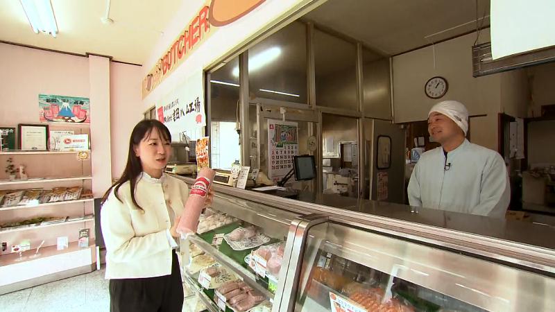 吉田ハムの店内
