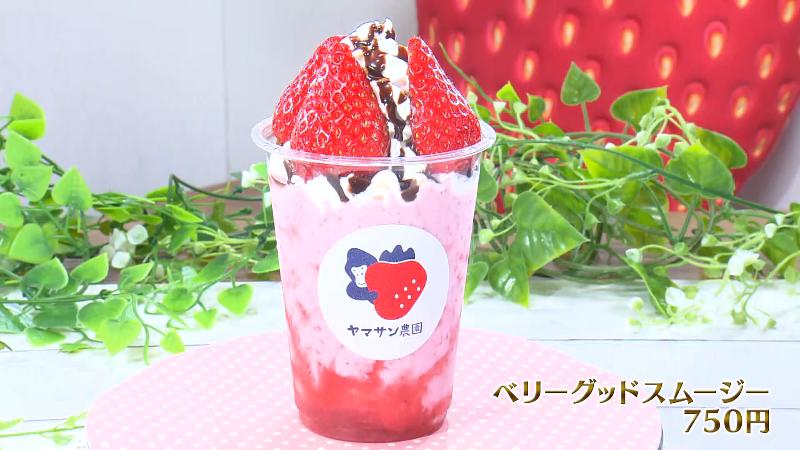 ベリーグッドスムージー(750円)