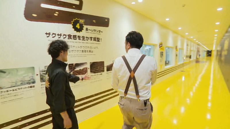 工場見学のルート