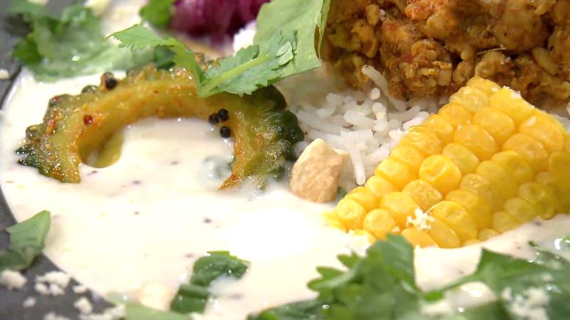 冷たいじゃがいものスープカレー ホットなドライキーマ(2000円)※2026年7月末まで
