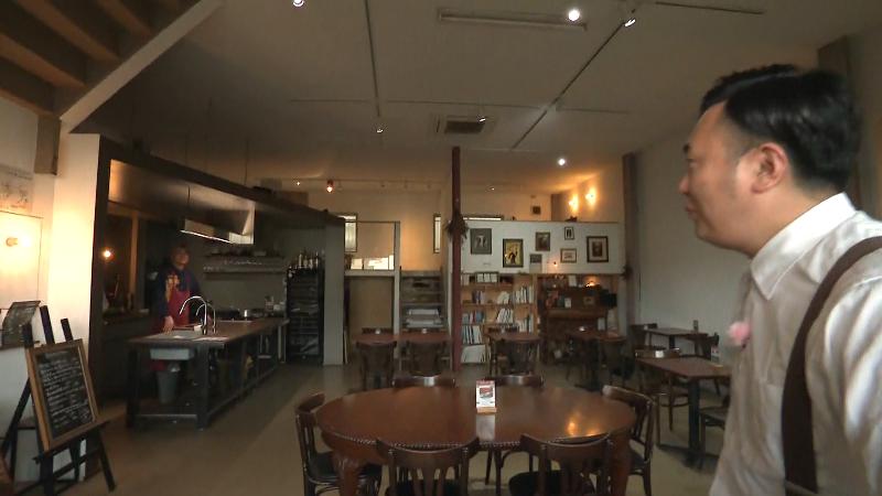 オッサンキッチンスタジオに足を踏み入れたにむらリポーター