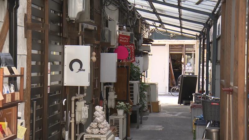 ハグコーヒーがある入船横丁