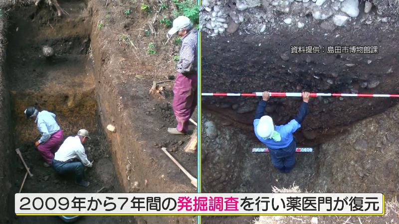 発掘調査の様子