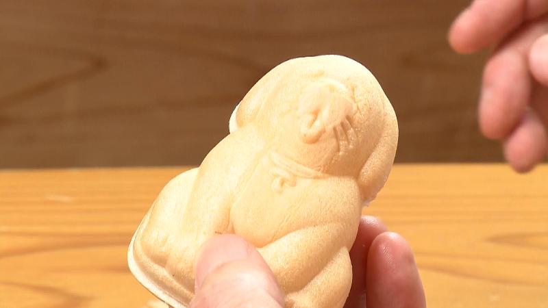 しいたけもなか　あんこをカスタム