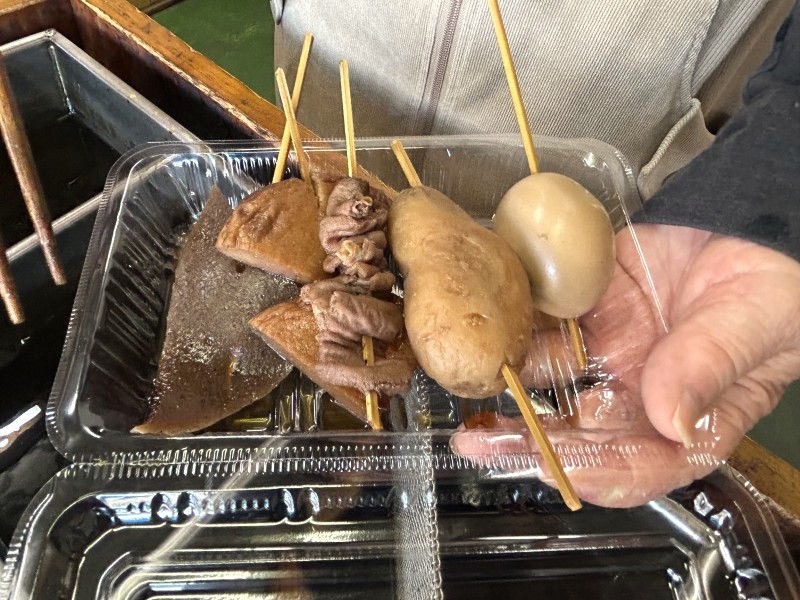 パックに入ったおでん