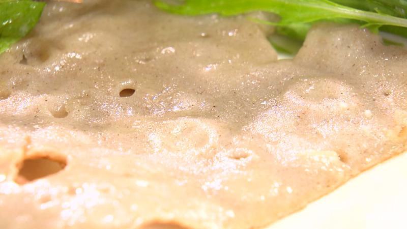 枝豆と合鴨のガレット(1400円)