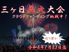 三ヶ日花火大会の様子