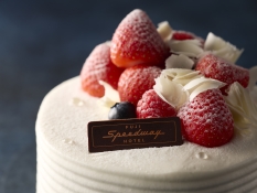 新作のクリスマスショートケーキ「YUKIYO」