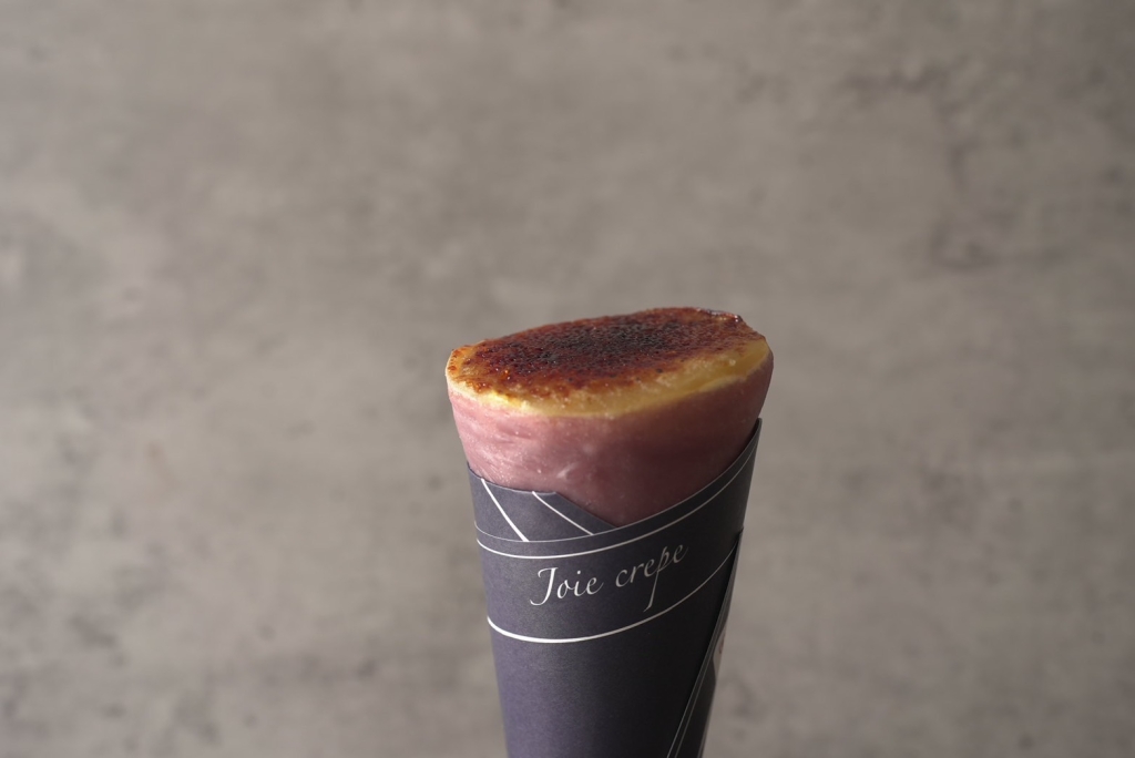 Joiecrepの看板商品「さつまいものブリュレ」