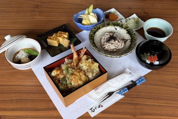 天重・ミニ蕎麦御膳