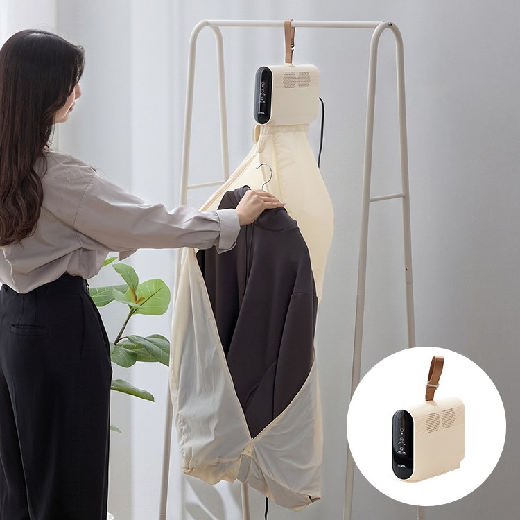 「ミニ衣類乾燥機」は本体の厚さがわずか6.3cm